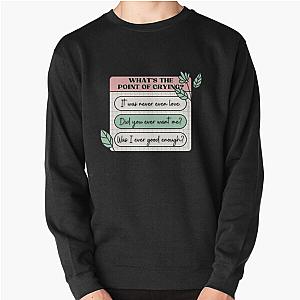 PinkPantheress Lyrics - Boy_s a Liar - Girl blogger Aesthetic Pullover Sweatshirt