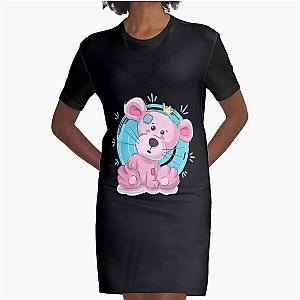 Embrace Your Inner Pink Panther with Pinkpantheress Graphic T-Shirt Dress