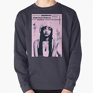 PINKPANTHERESS pink decal Pullover Sweatshirt