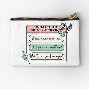 PinkPantheress Lyrics - Boy's a Liar -  Girl blogger Aesthetic Zipper Pouch