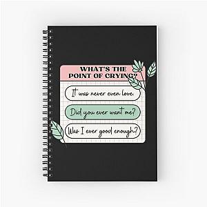 PinkPantheress Lyrics - Boy's a Liar -Girl blogger Aesthetic  Spiral Notebook