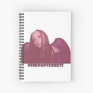 Pinkpantheress design Spiral Notebook