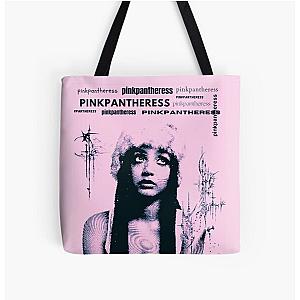 PINKPANTHERESS pink decal All Over Print Tote Bag