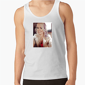 Pink Sparkles Shine Bright Stream On Pink Sparkles Tank Tops
