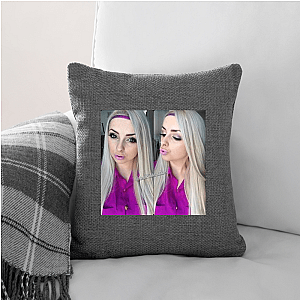 Pink Sparkles Live Laugh Love Stream Pink Sparkles Pillows Cover