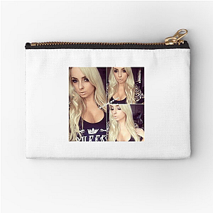 Pink Sparkles From My Stream To You Pink Sparkles Zipper Pouches