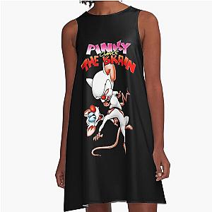 Elmyra -amp- the Brain A-Line Dress