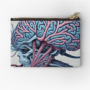 The brain power Zipper Pouch