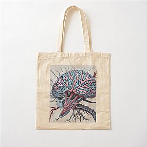 The brain power Cotton Tote Bag