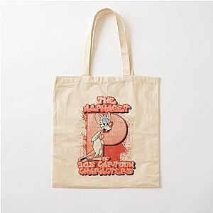 The Alphabet of 90s Cartoon Characters Letter P is for Pinky Cotton Tote Bag