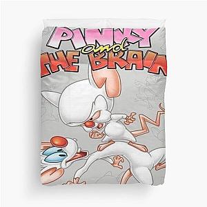 PINKY AND THE BRAIN Duvet Cover