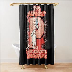 The Alphabet of 90s Cartoon Characters Letter P is for Pinky Shower Curtain