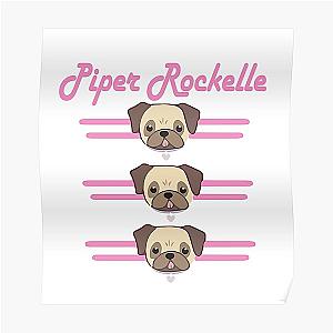 Piper Rockelle Posters - Piper Rockelle Merch Logo Poster