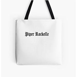 Piper Rockelle Bags - Piper Rockelle Merch Logo All Over Print Tote Bag