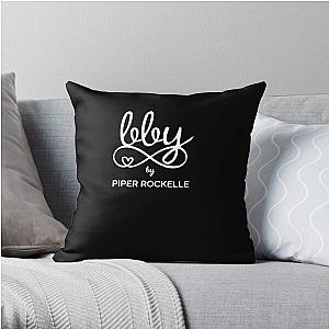 Piper Rockelle Pillows - Piper Rockelle Merch Logo Throw Pillow