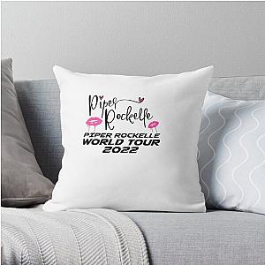 Piper Rockelle Pillows - Piper Rockelle Merch Logo Throw Pillow