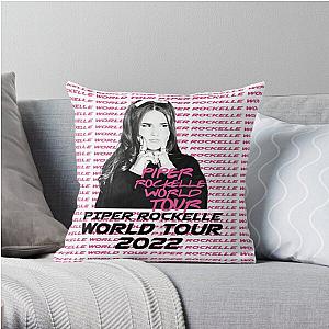 Piper Rockelle Pillows - Piper Rockelle Merch Logo Throw Pillow