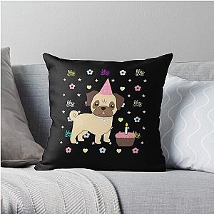 Piper Rockelle Pillows - Shop Piper Rockelle Merch Frank The Pug Throw Pillow