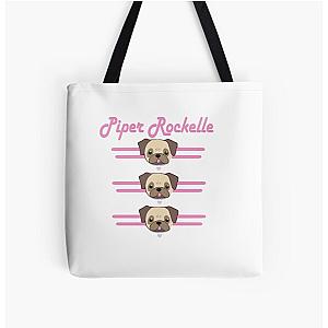 Piper Rockelle Bags - Piper Rockelle Merch Logo All Over Print Tote Bag