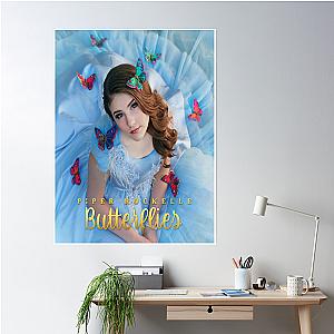 Piper Rockelle Butterflies Poster Premium Merch Store