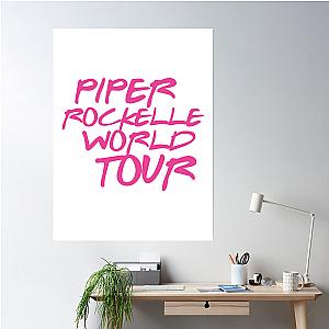 Piper Rockelle World Tour Poster Premium Merch Store