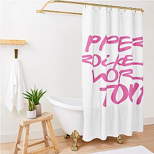 Piper Rockelle World Tour Shower Curtain Premium Merch Store