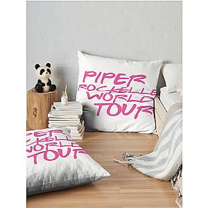 Piper Rockelle World Tour Throw Pillow Premium Merch Store