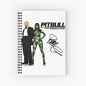 Mr Worldwide Pitbull Rapper Spiral Notebook