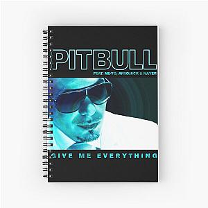 Mr Worldwide Pitbull Rapper  Spiral Notebook