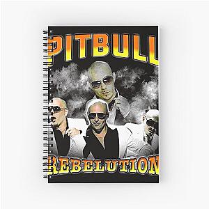 Pitbull Mr.Worldwide Vintage Spiral Notebook