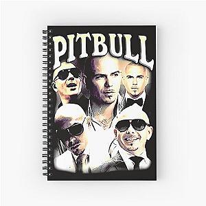 Pitbull Mr.Worldwide Vintage Spiral Notebook