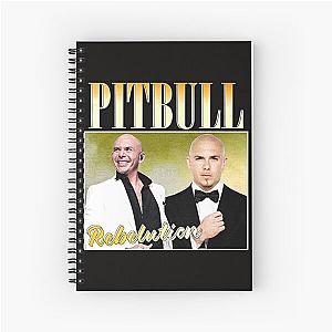 Pitbull Mr.Worldwide Vintage Spiral Notebook