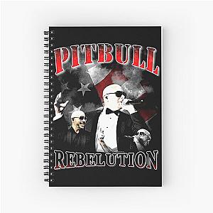 Pitbull Mr.Worldwide Vintage Spiral Notebook