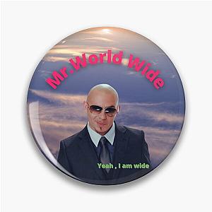 Mr.Worldwide Design Pin