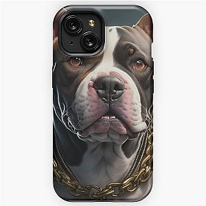 Rapper Dog Pitbull iPhone Tough Case