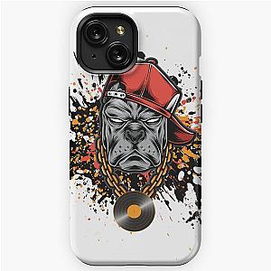 Paint Splash Pitbull iPhone Tough Case