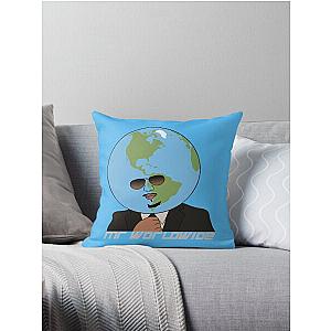 mr worldwide Throw Pillow