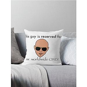 MR WORLDWIDE (hehim) Throw Pillow