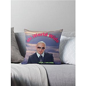 Mr.Worldwide Design Throw Pillow