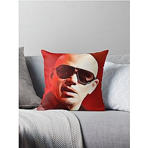 Pitbull Mr Worldwide Throw Pillow