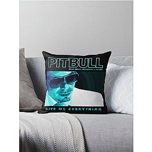 Mr Worldwide Pitbull Rapper  Throw Pillow