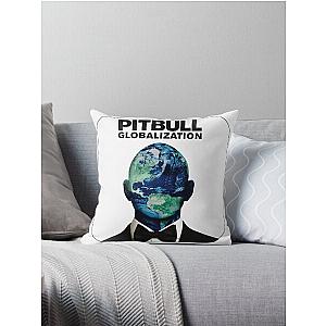 Pitbull Mr.Worldwide Throw Pillow