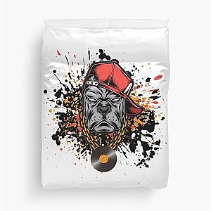 Paint Splash Pitbull Duvet Cover