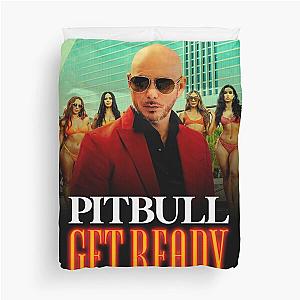 Pitbull Mr.Worldwide Get Ready Duvet Cover