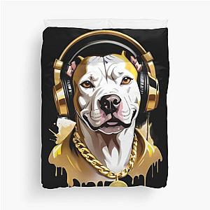 rapper pitbull Duvet Cover