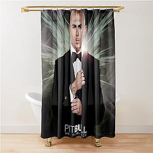 Pitbull Mr.Worldwide Shower Curtain