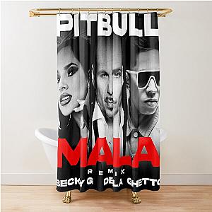 Mr Worldwide Pitbull Rapper Mala Shower Curtain