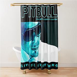 Mr Worldwide Pitbull Rapper  Shower Curtain