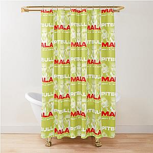 Mr Worldwide Pitbull Rapper Mala   Shower Curtain