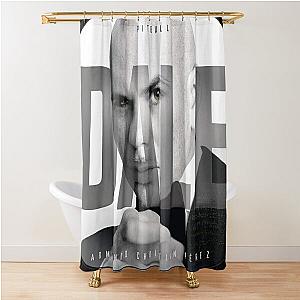 Pitbull Mr.Worldwide Vintage Shower Curtain